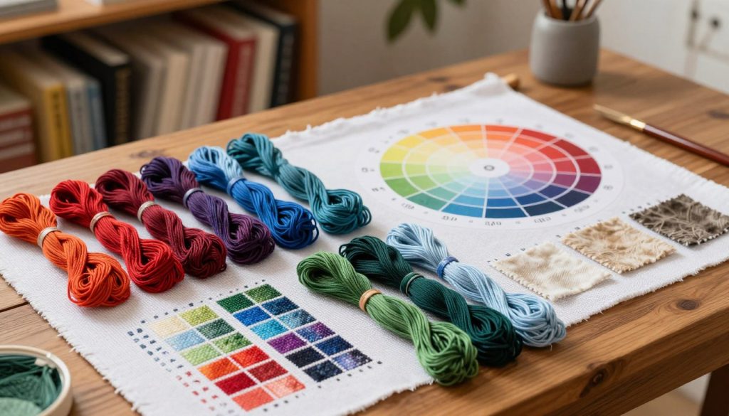 cross stitch color theory cross stitch color theory