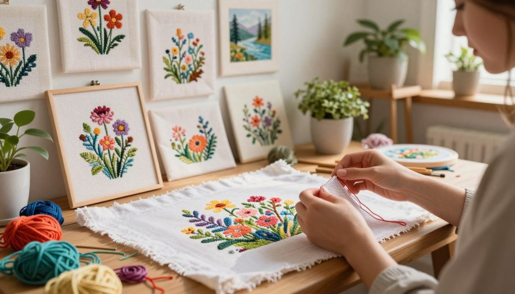 cross stitch therapy