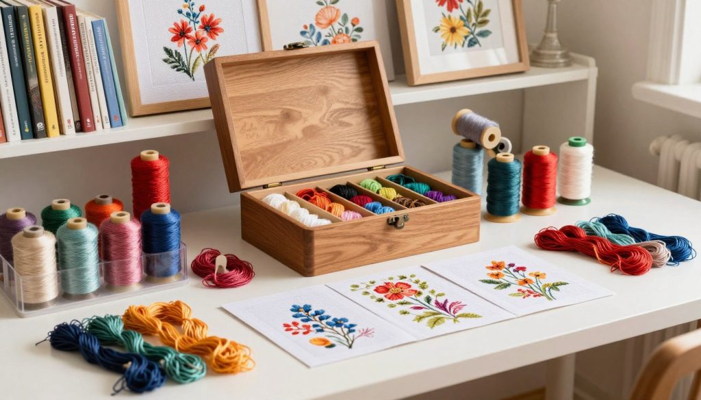 cross stitch organization