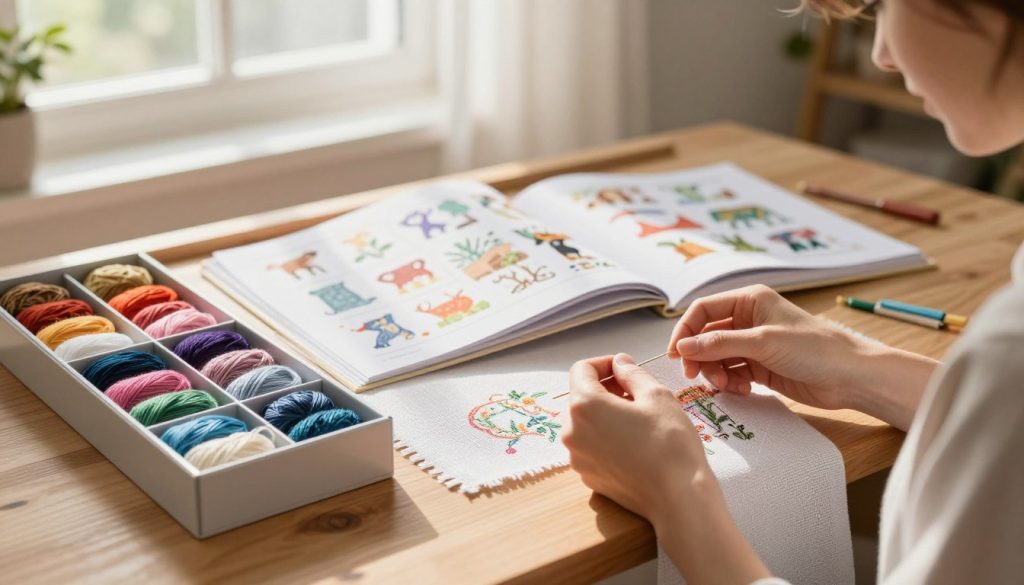 cross stitch organization