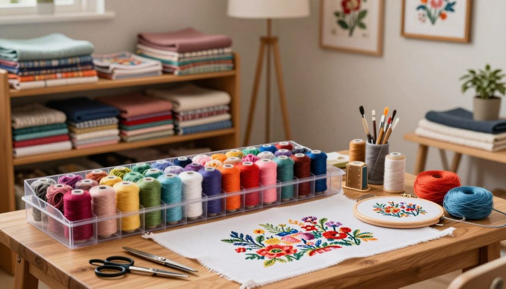 cross stitch organization